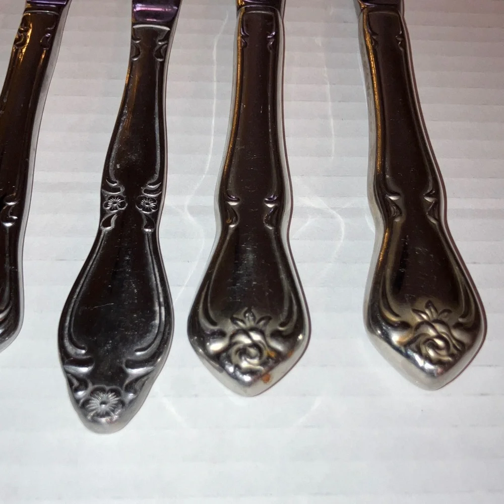 10‎ Variety Stainless Steel Butter Knives Set